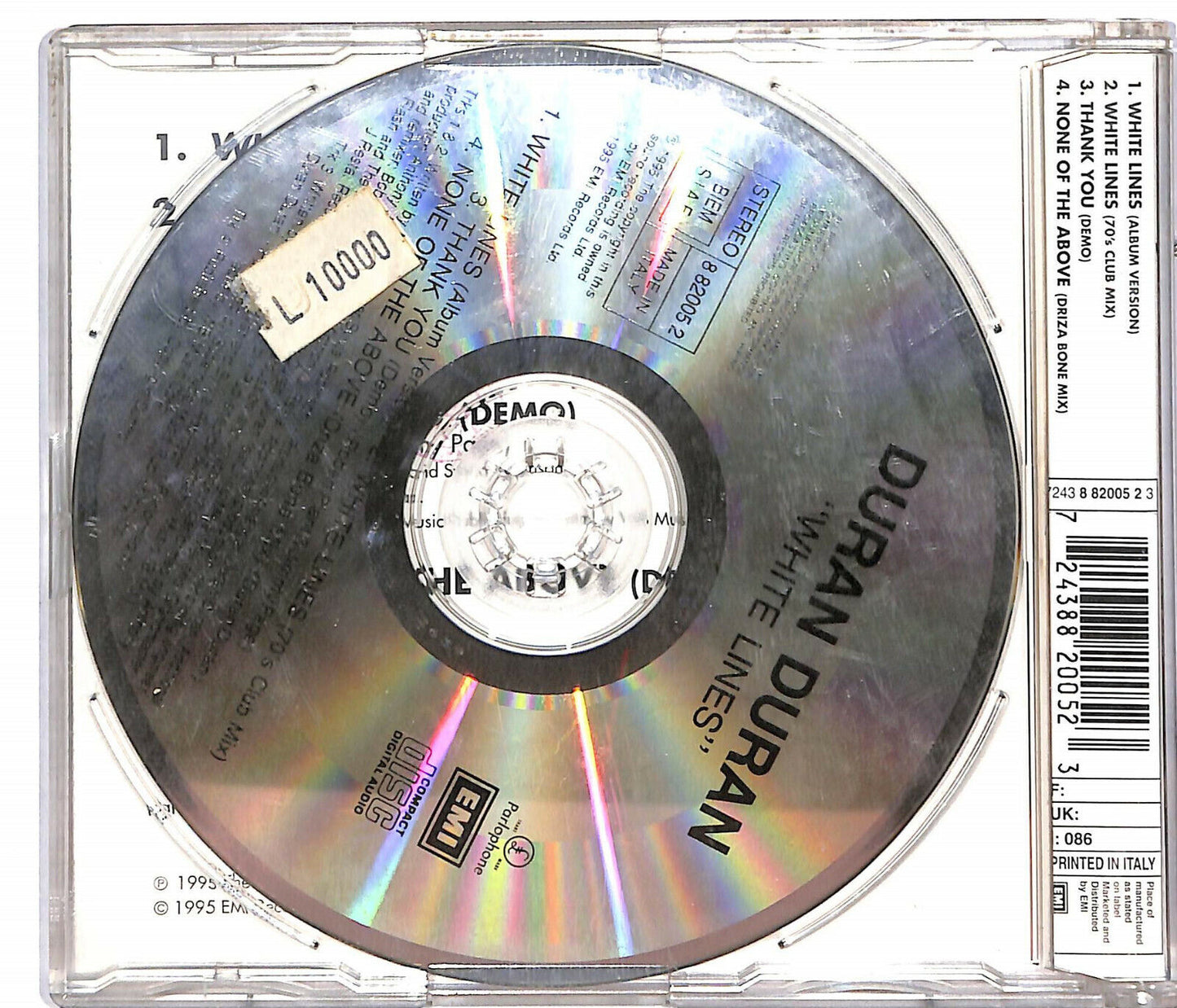 EBOND Duran Duran - White Lines CD CD034133