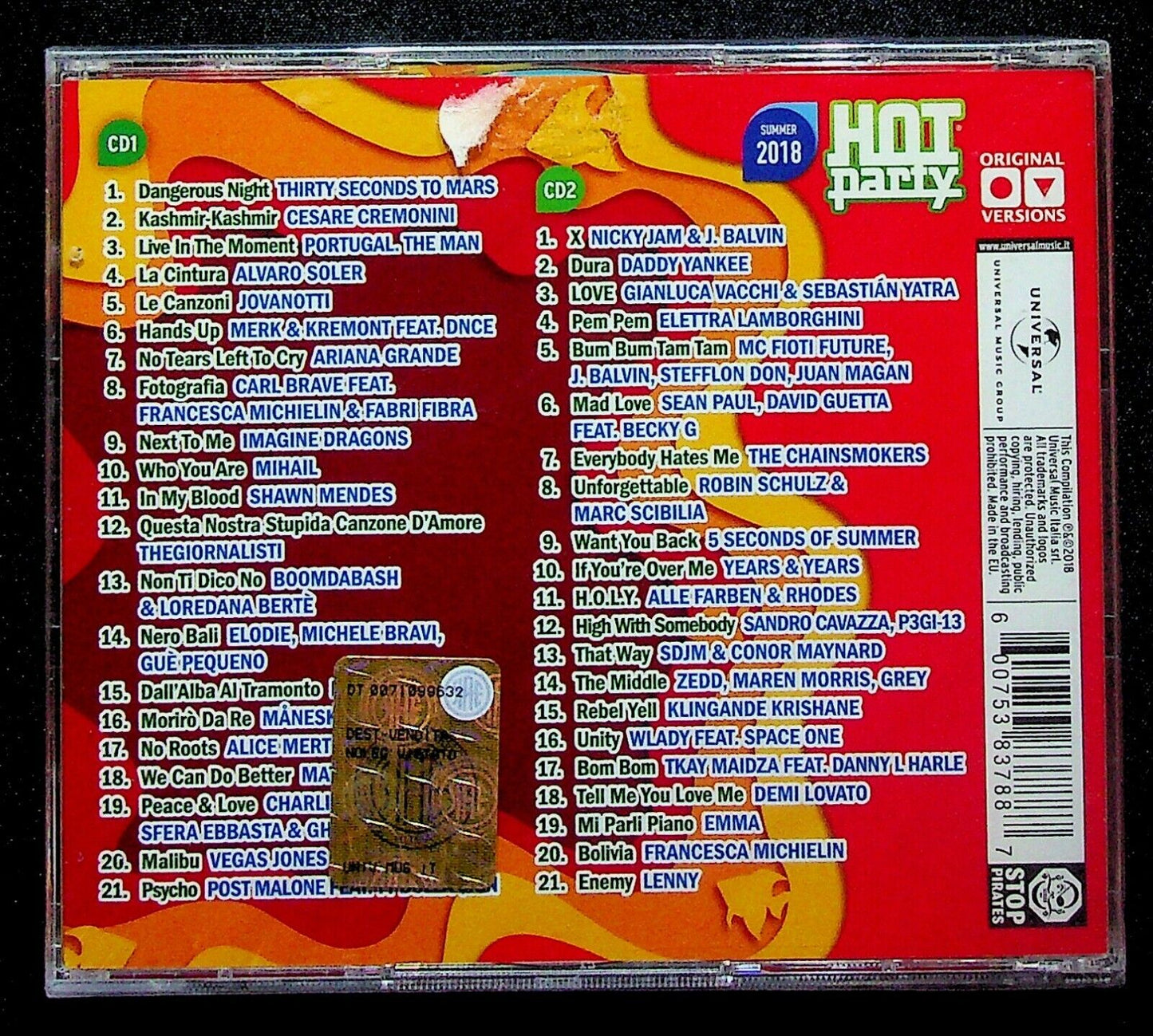 EBOND Various - Hot Party Summer 2018 CD CD017005
