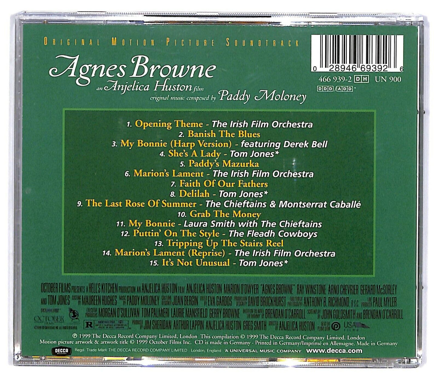 EBOND Paddy Moloney - Agnes Browne CD CD032847