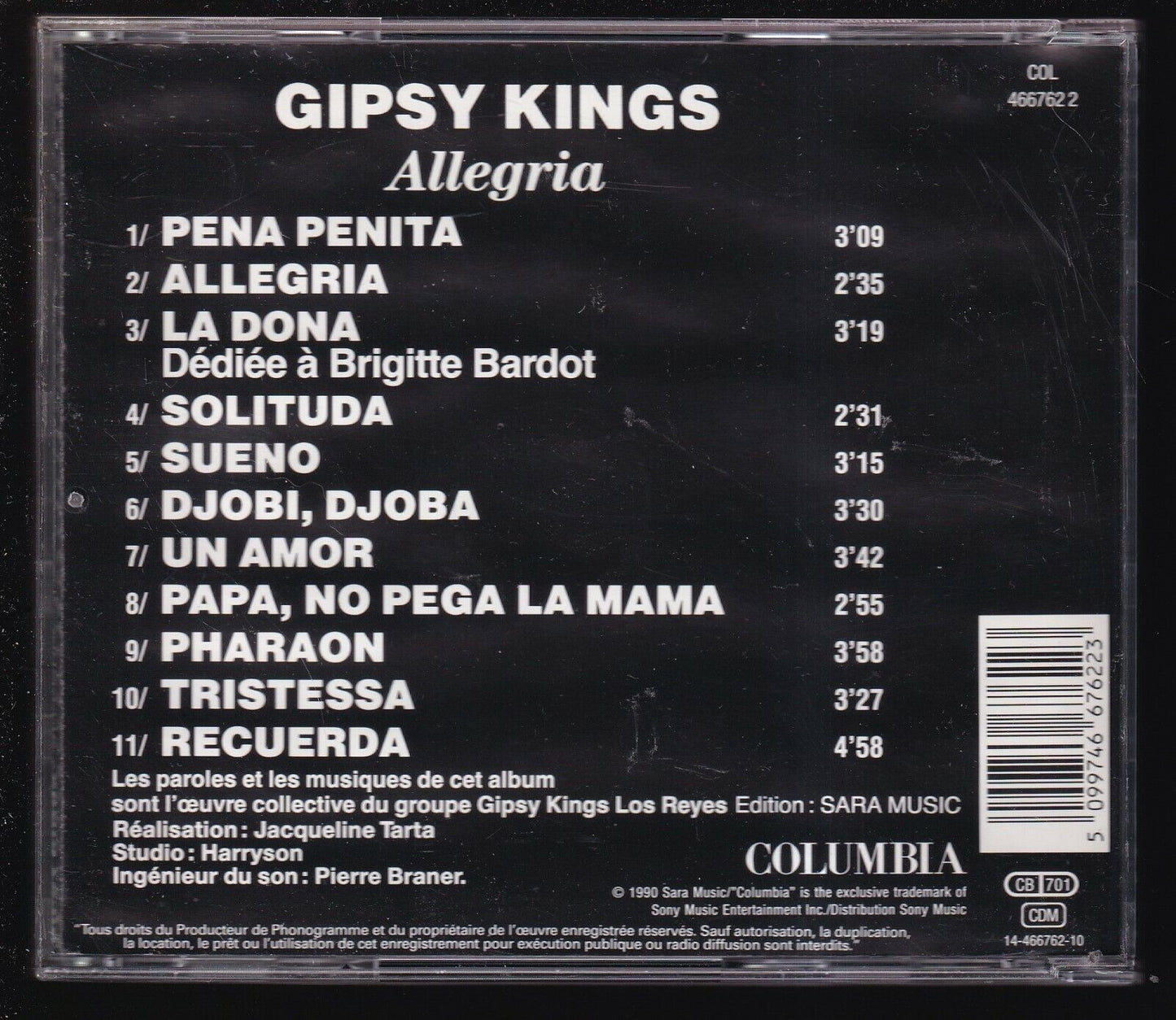 EBOND Gipsy Kings - Allegria CD CD030754