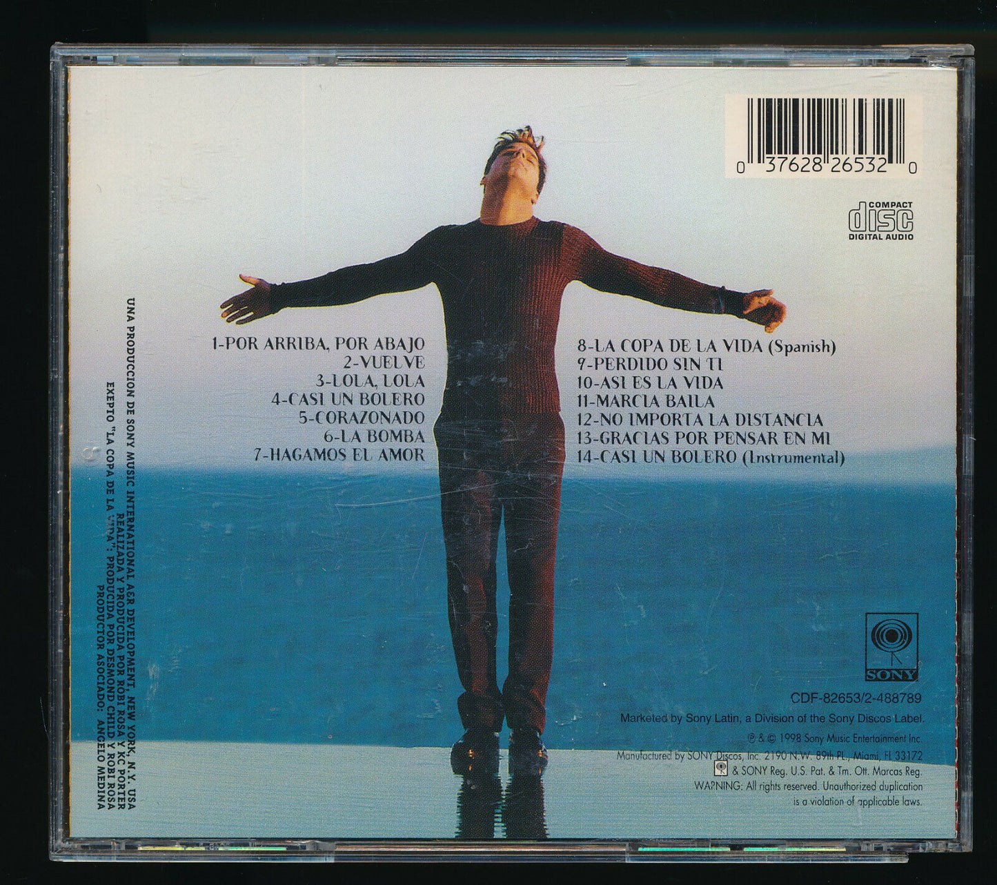 EBOND Ricky Martin - Vuelve CD CD029116