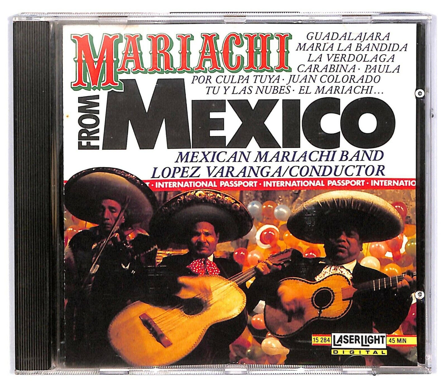 EBOND Mexican Mariachi Band, Lopez Varanga - Mariachi From Mexico CD CD032635