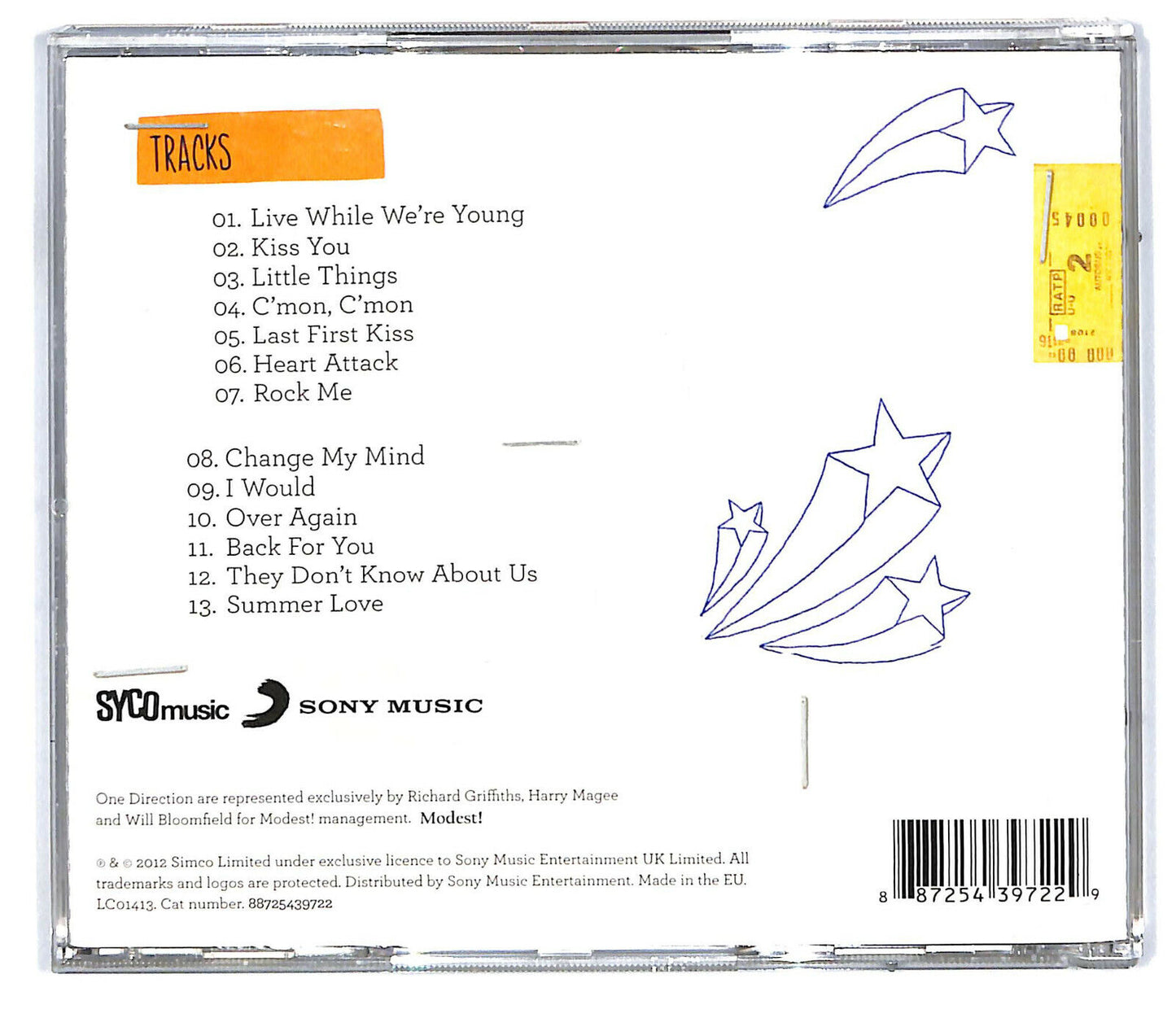 EBOND One Direction - Take Me Home CD CD031811