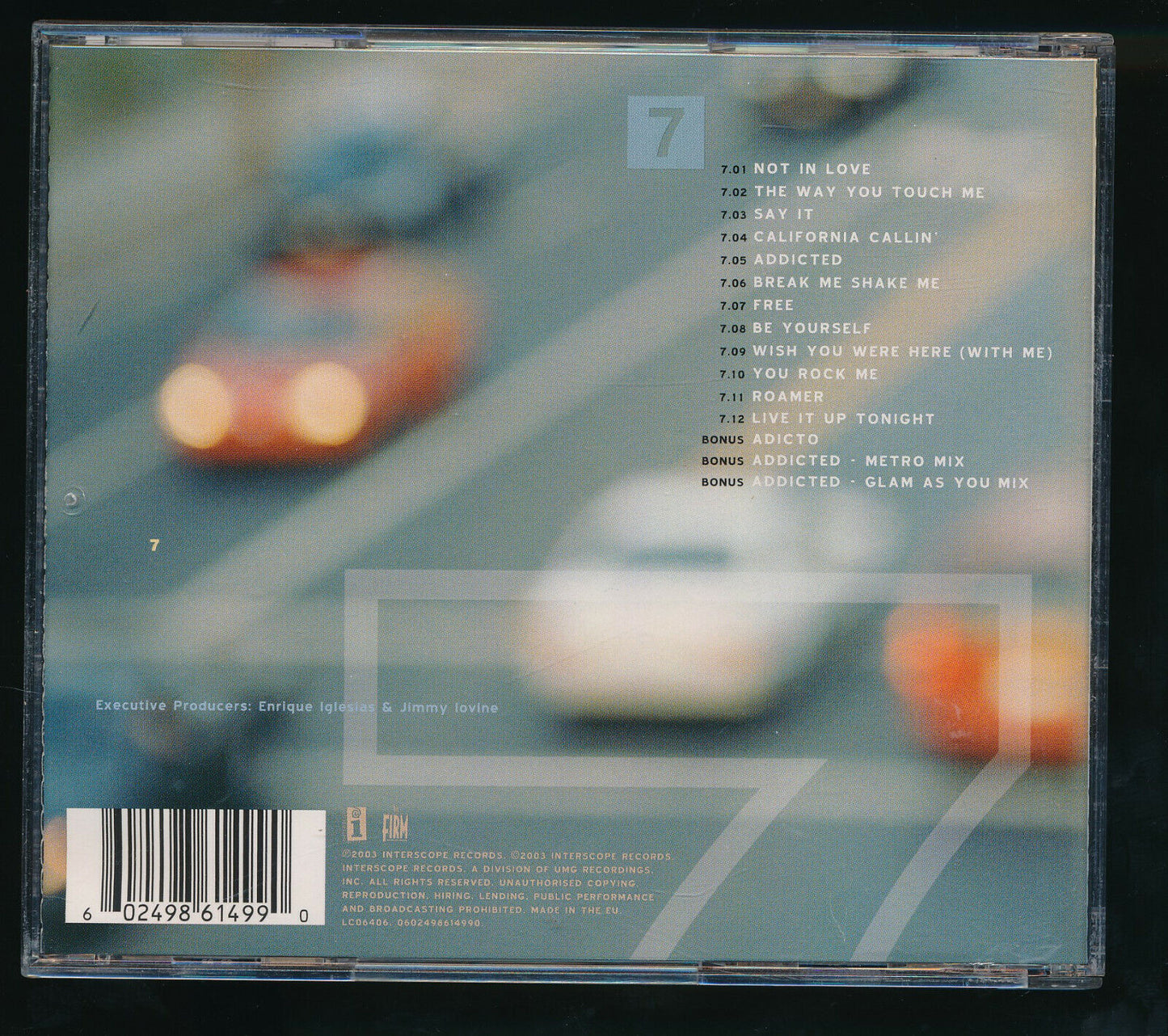 EBOND Enrique Iglesias - Seven CD CD029930
