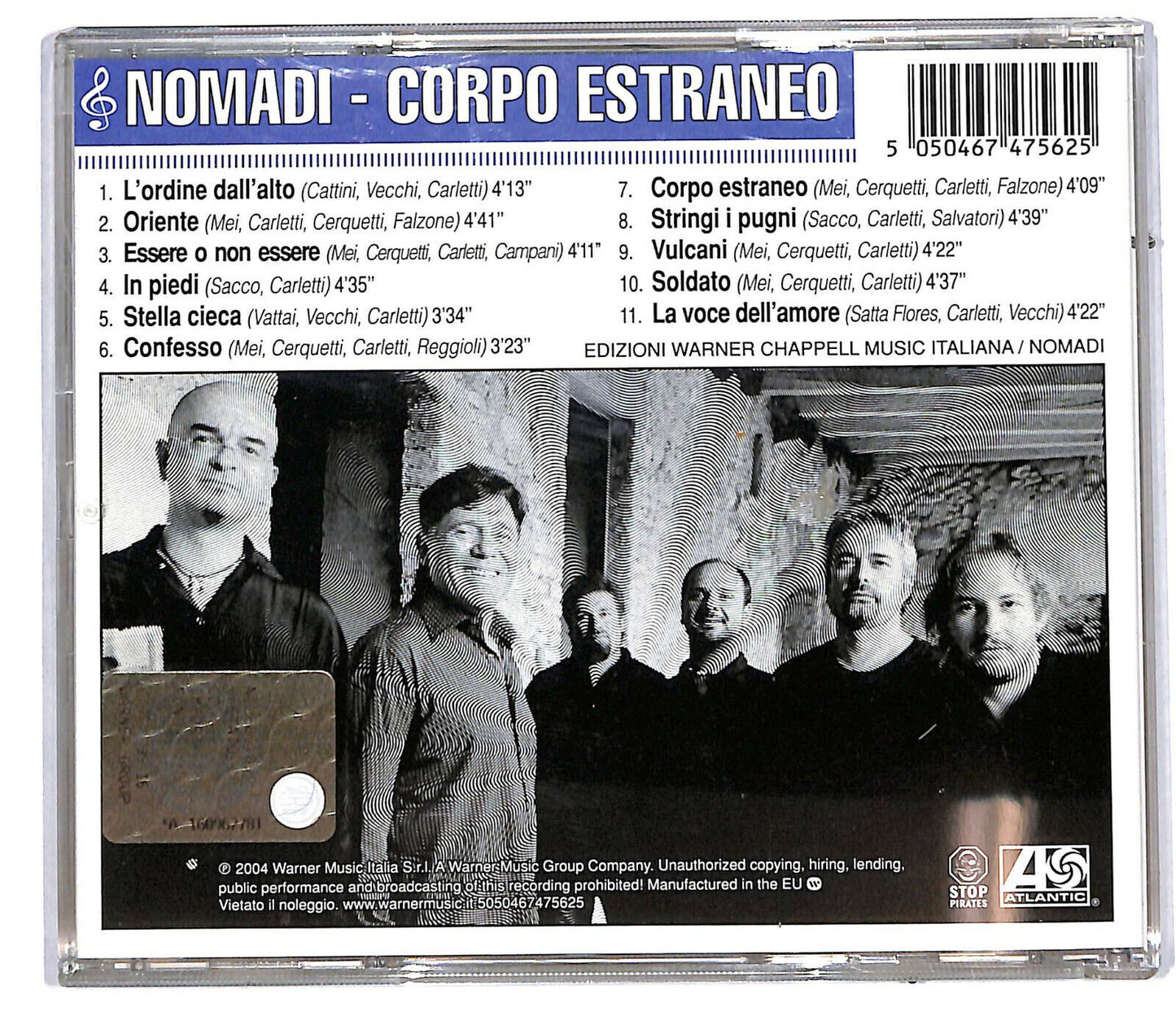 EBOND Nomadi - Corpo Estraneo CD CD034138