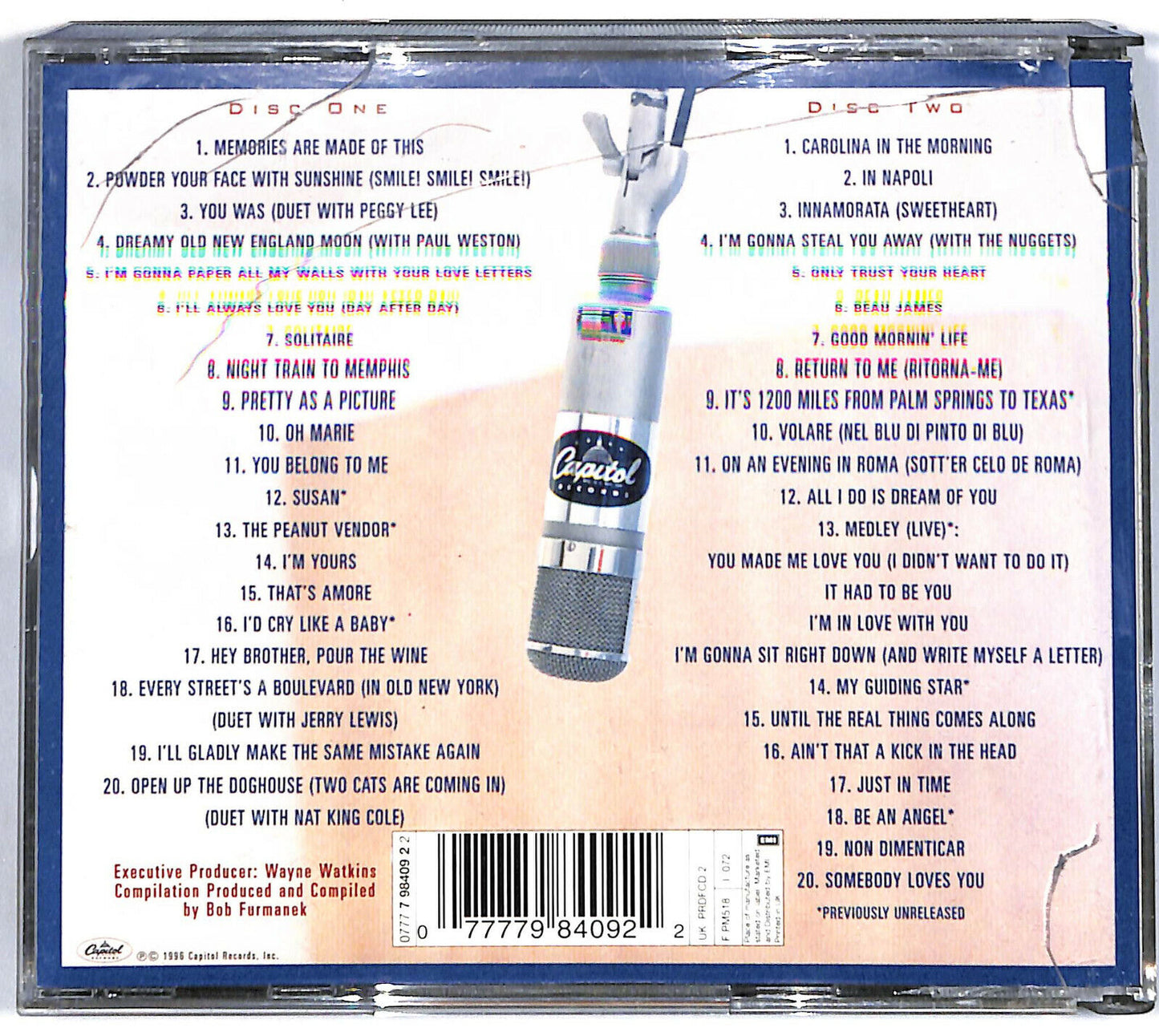 EBOND Dean Martin - The Capitol Years CD CD032909
