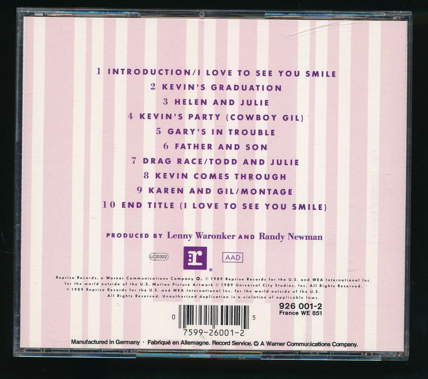 EBOND Randy Newman - Parenthood CD CD030262