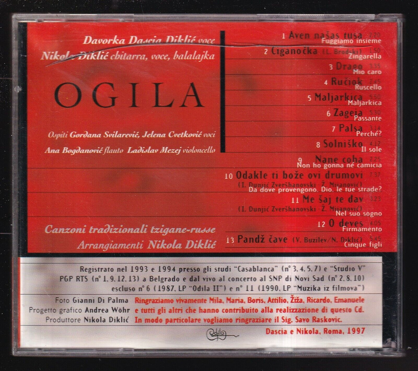 EBOND Odila - Fantasia Tzigana CD CD029034