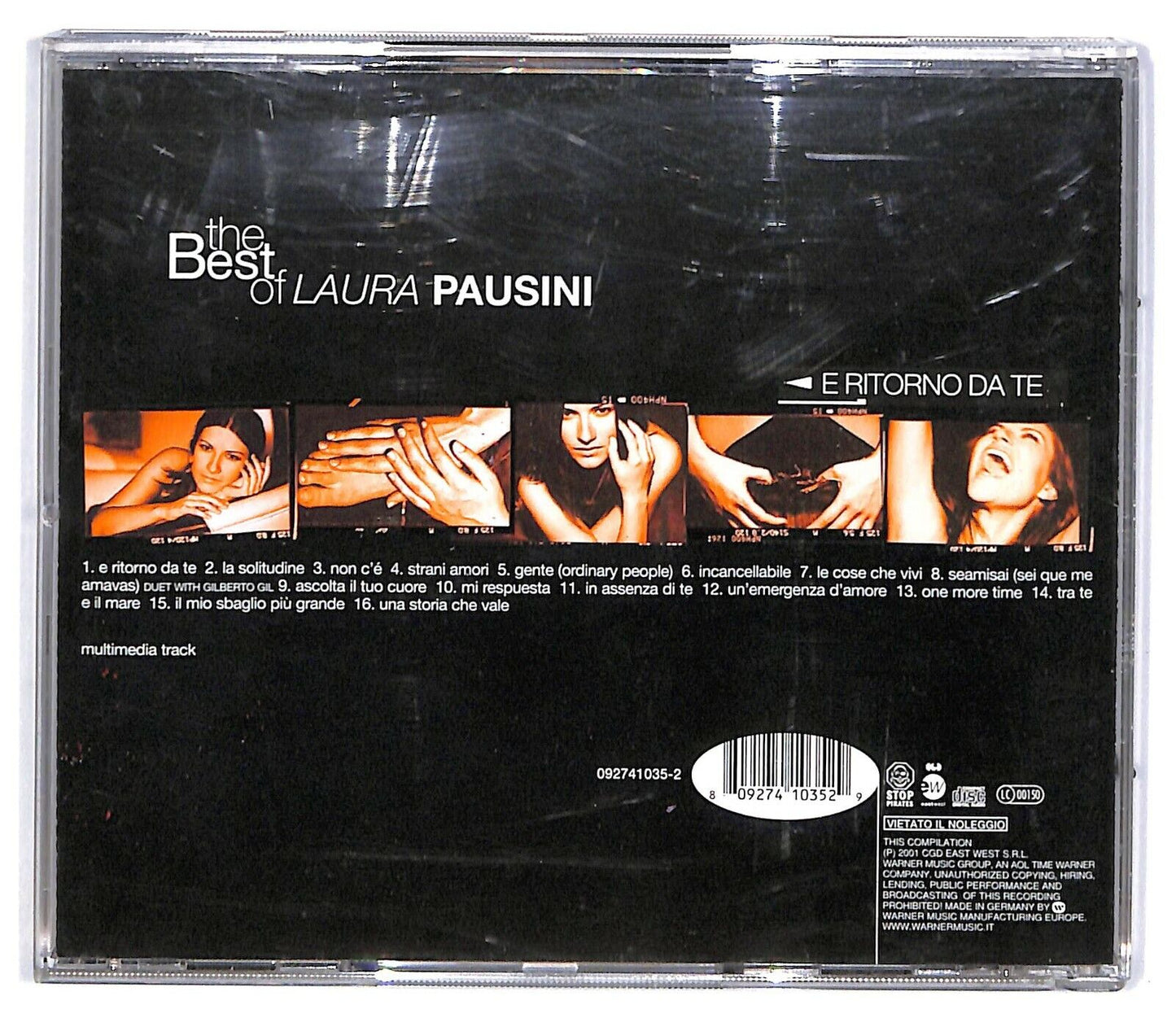 EBOND Laura Pausini - E Ritorno Da Te, The Best Of Laura Pausini033020 CD CD033020