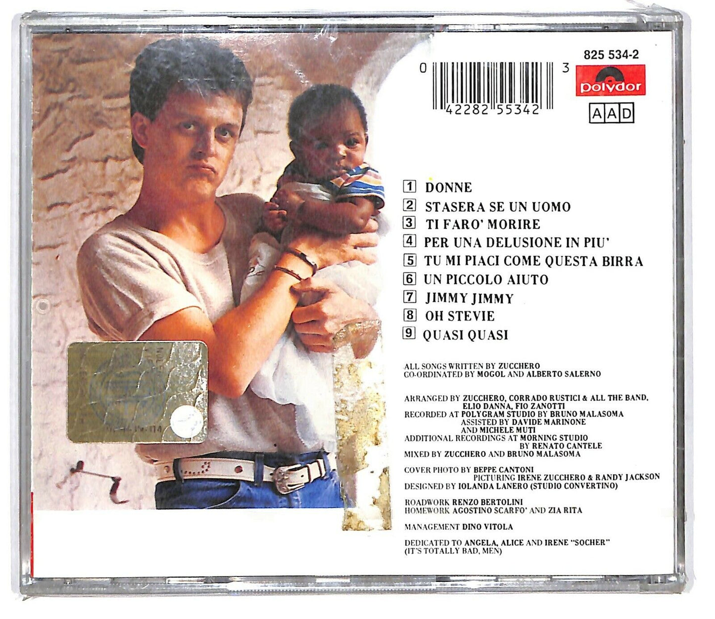 EBOND Zucchero & The Randy Jackson Band ‎cd CD033819