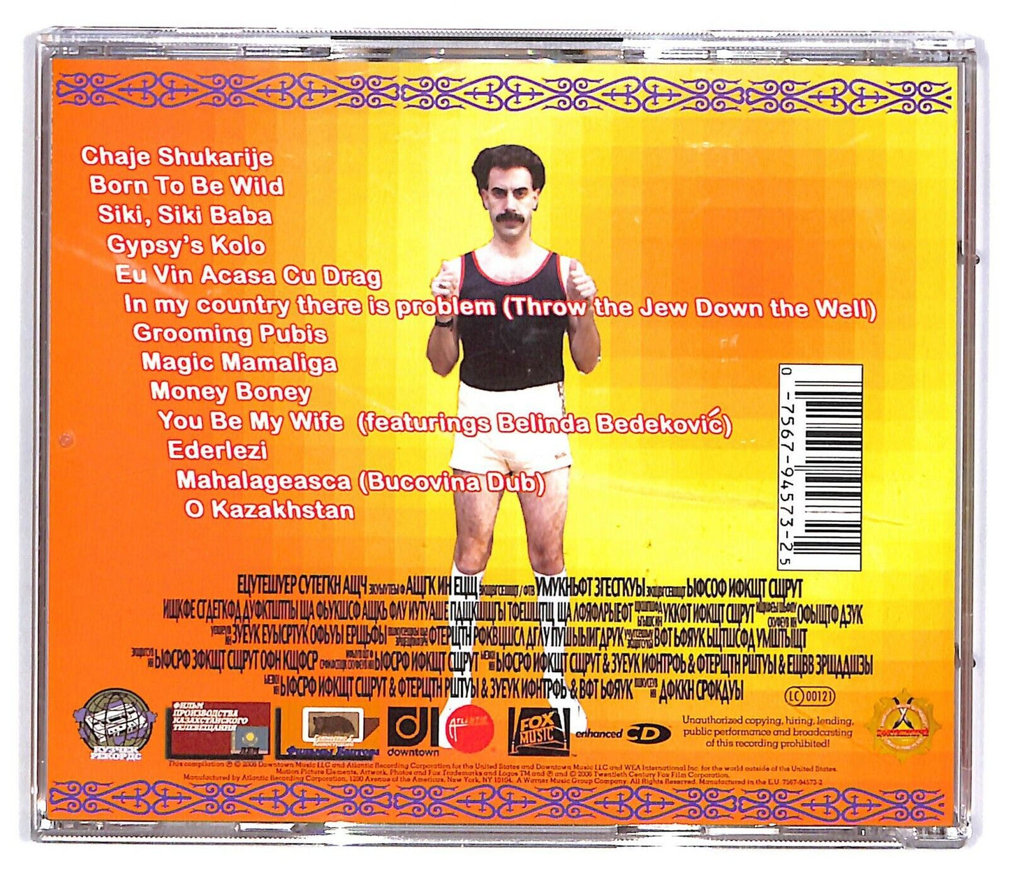 EBOND Borat: Cultural Learnings Of America For Make Benefit CD CD032844