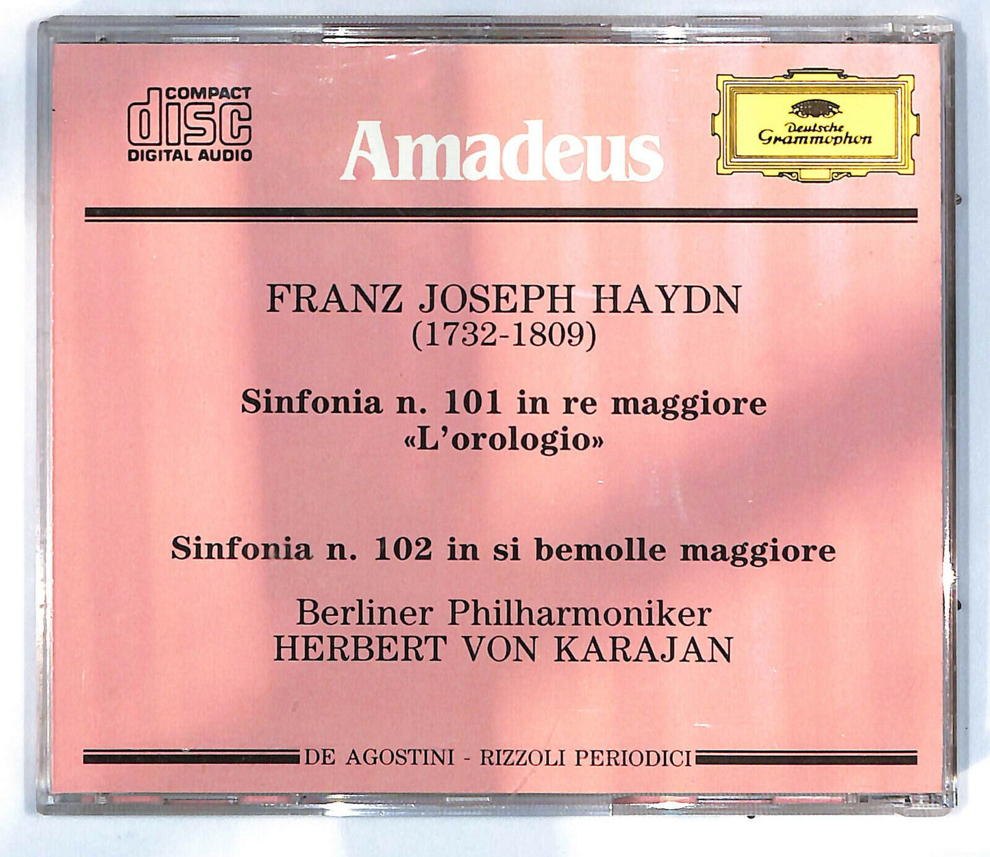 EBOND F. J. Haydn Sinfonia N. 101-102  Editoriale CD CD031845