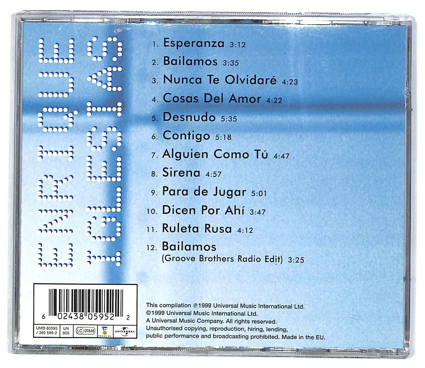 EBOND Enrique Iglesias - Cosas Del Amor CD CD032122