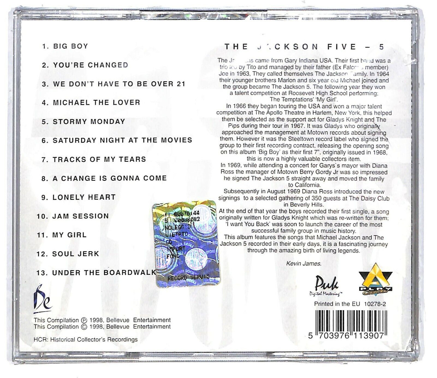 EBOND The Jackson 5 ‎- 5 CD CD033522