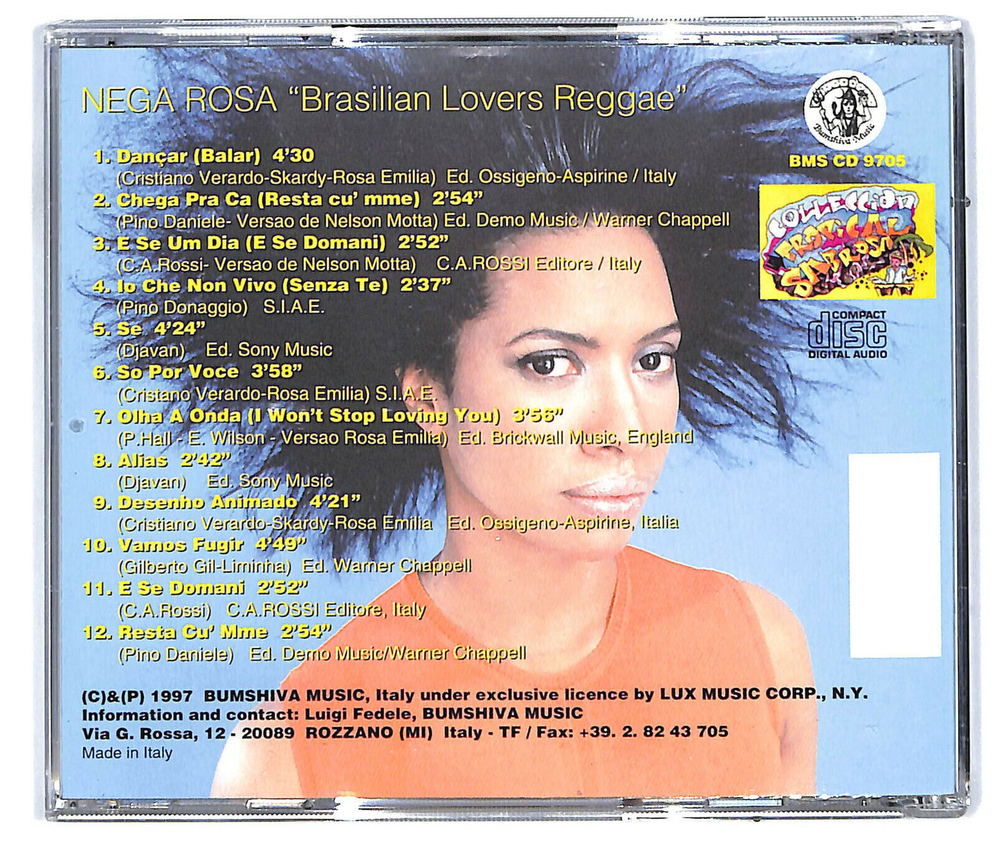 EBOND Nega Rosa - Brasilian Lovers Reggae CD CD031426