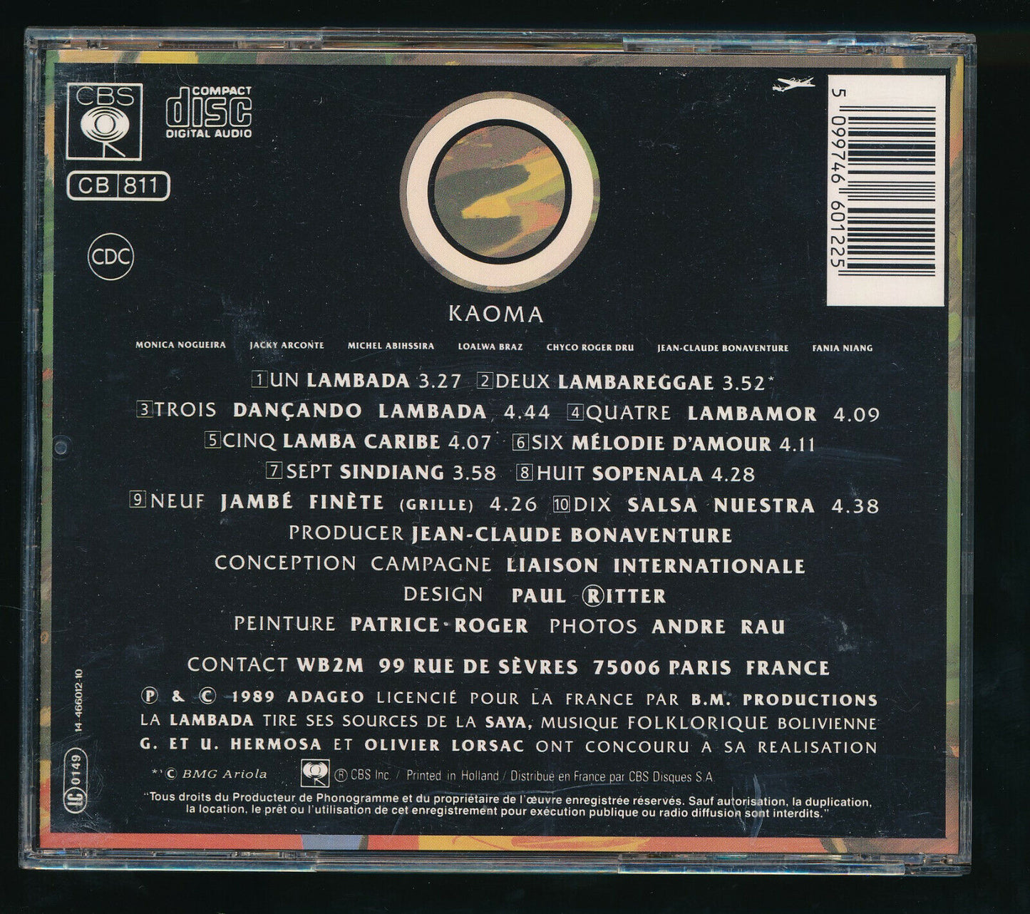 EBOND Kaoma - Worldbeat CD CD029927