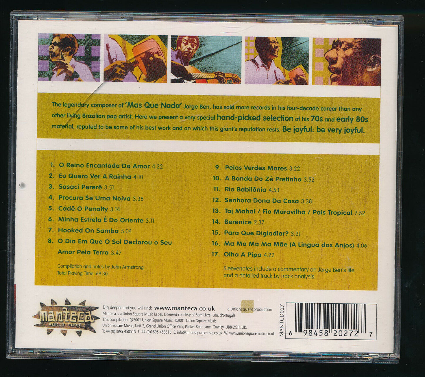 EBOND Jorge Ben - Brazilian Hits & Funky Classics CD CD029906