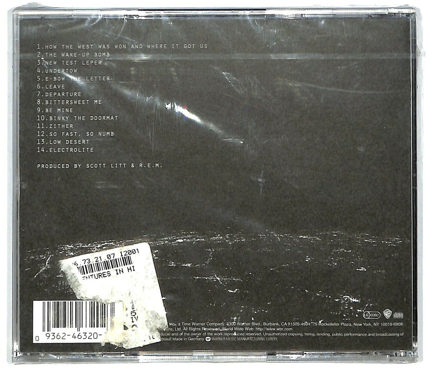 EBOND R.e.m. ‎- New Adventures In Hi-fi CD CD033821