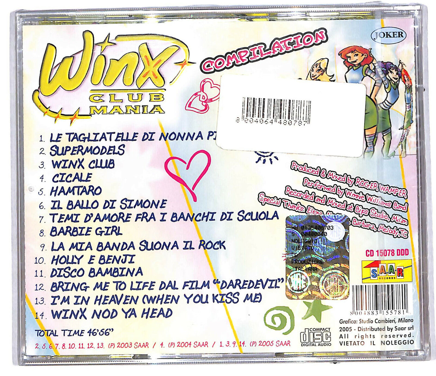 EBOND Winx Club Mania Compilation CD CD034148