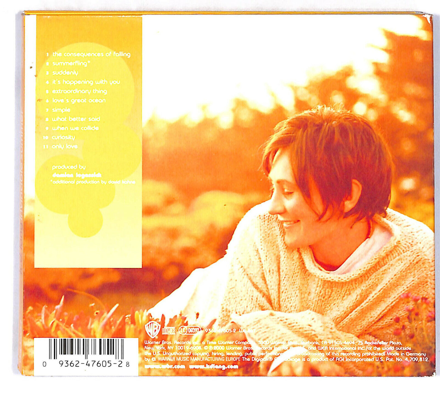 EBOND K.d. Lang - Invincible Summer CD CD033142