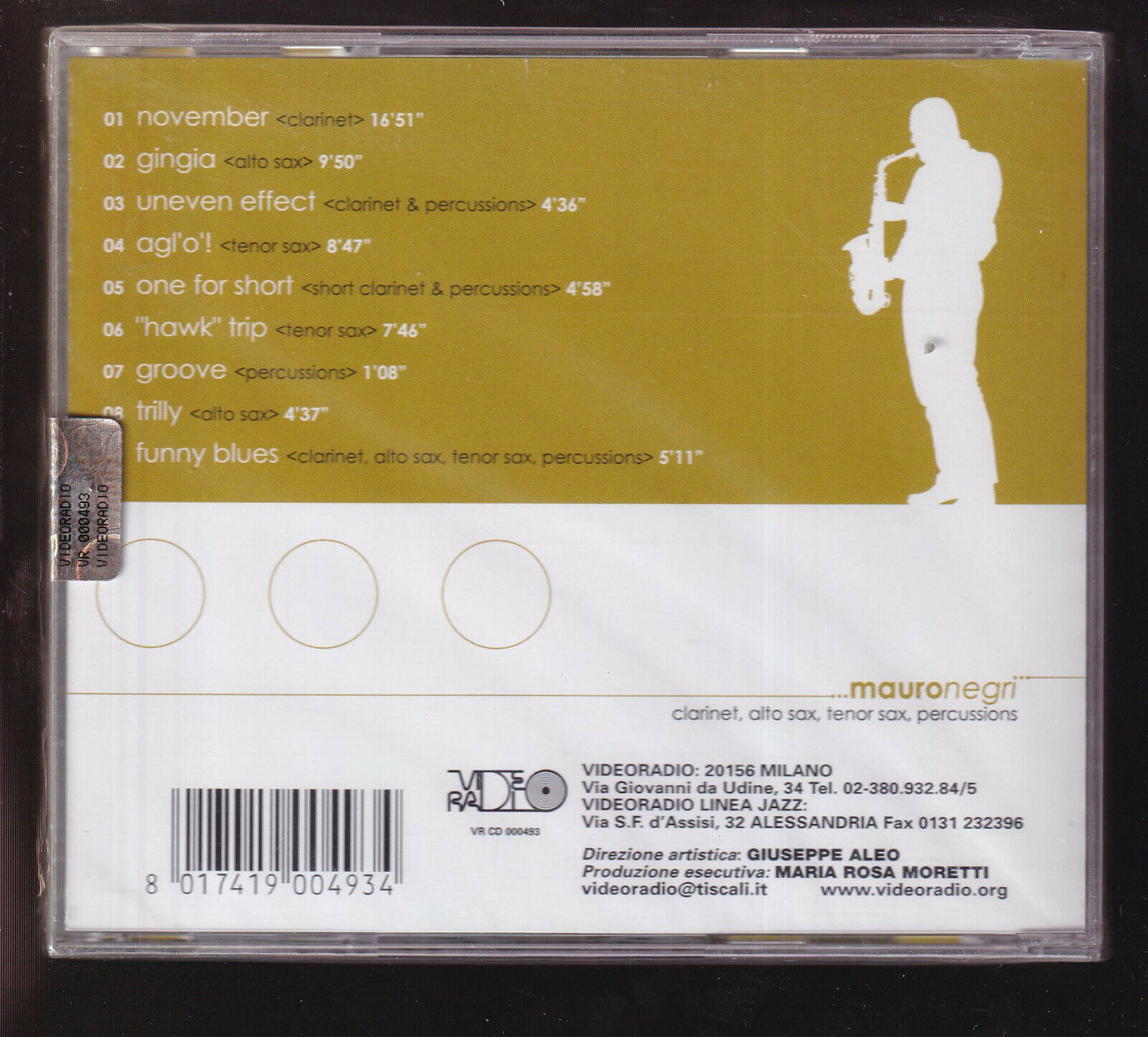 EBOND Mauro Negri CD CD026006