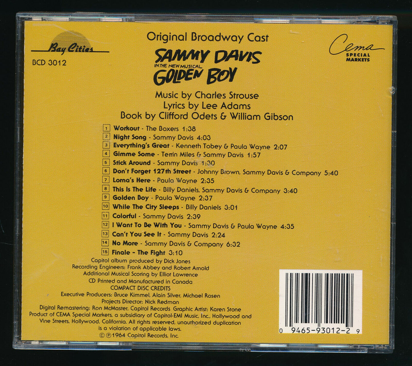 EBOND Various - Golden Boy CD CD031005