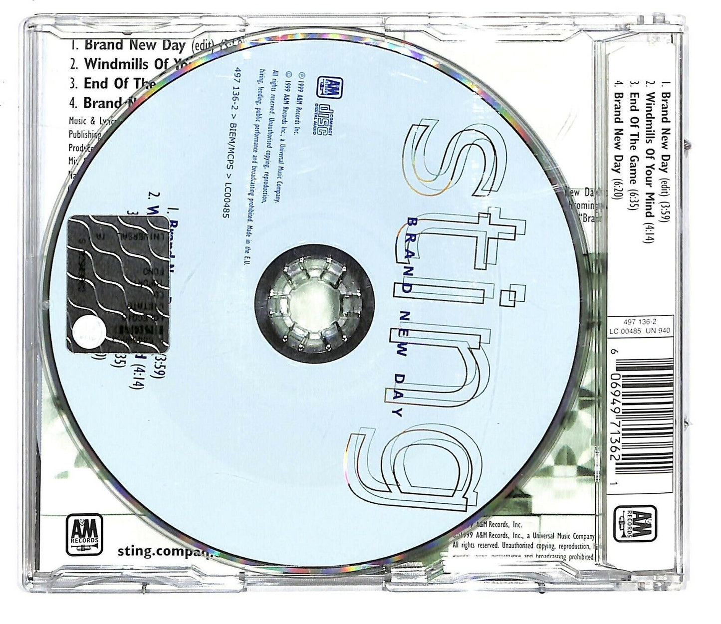 EBOND Sting - Brand New Day CD CD034107