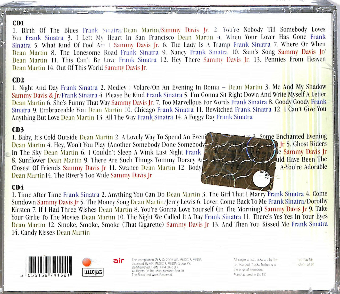 EBOND The Rat Pack CD CD034246