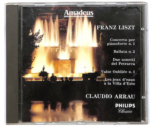 EBOND Franz Liszt / Claudio Arrau - Concerto Per Pianoforte N.1 CD CD031605