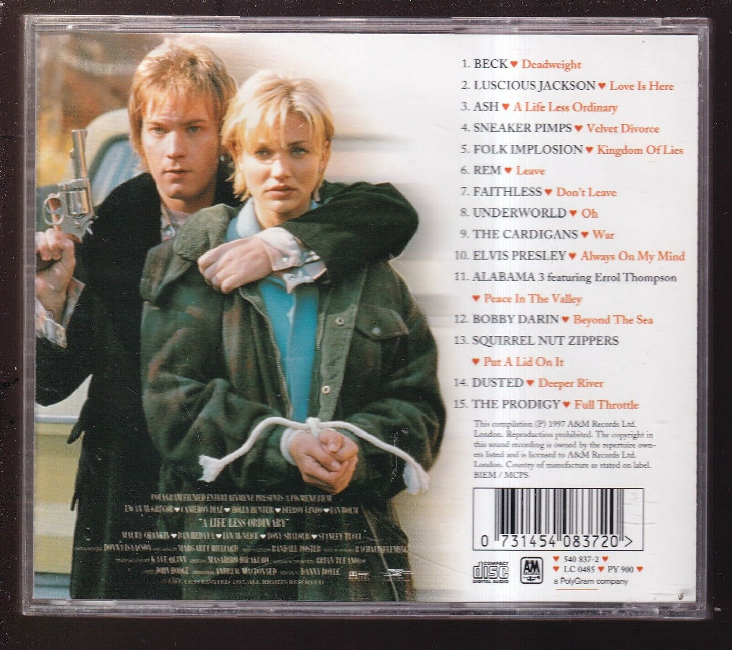EBOND Various - A Life Less Ordinary (original Soundtrack) CD CD030305