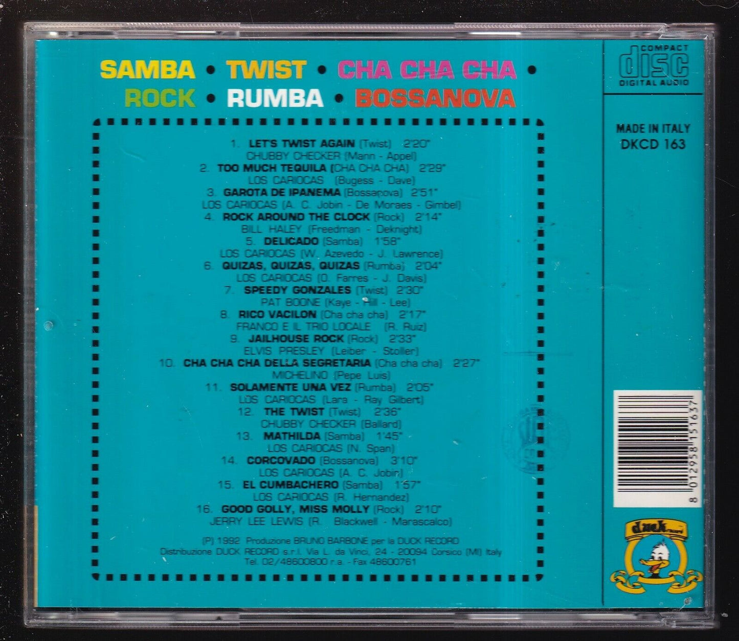 EBOND Samba, Twist, Cha Cha Cha, Rock, Rumba, Bossanova, Original CD CD030506