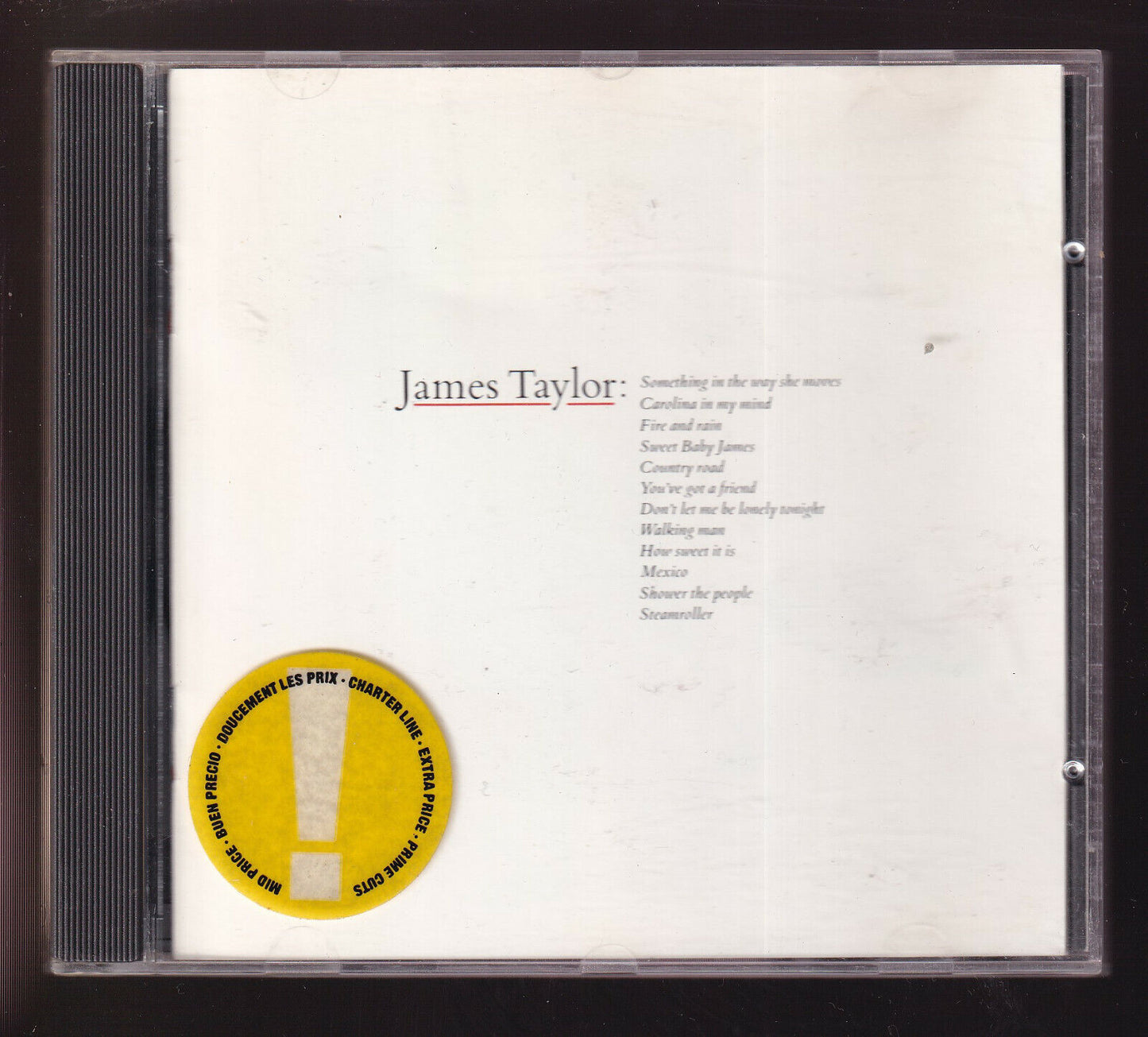 EBOND James Taylor Greatest Hits CD CD021001