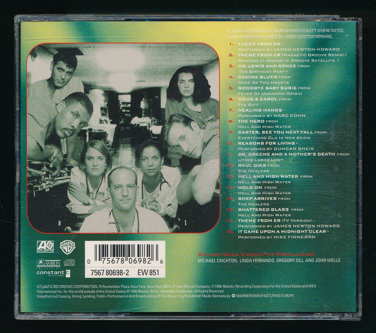 EBOND Various - Er - Music From The Television Series CD CD030209