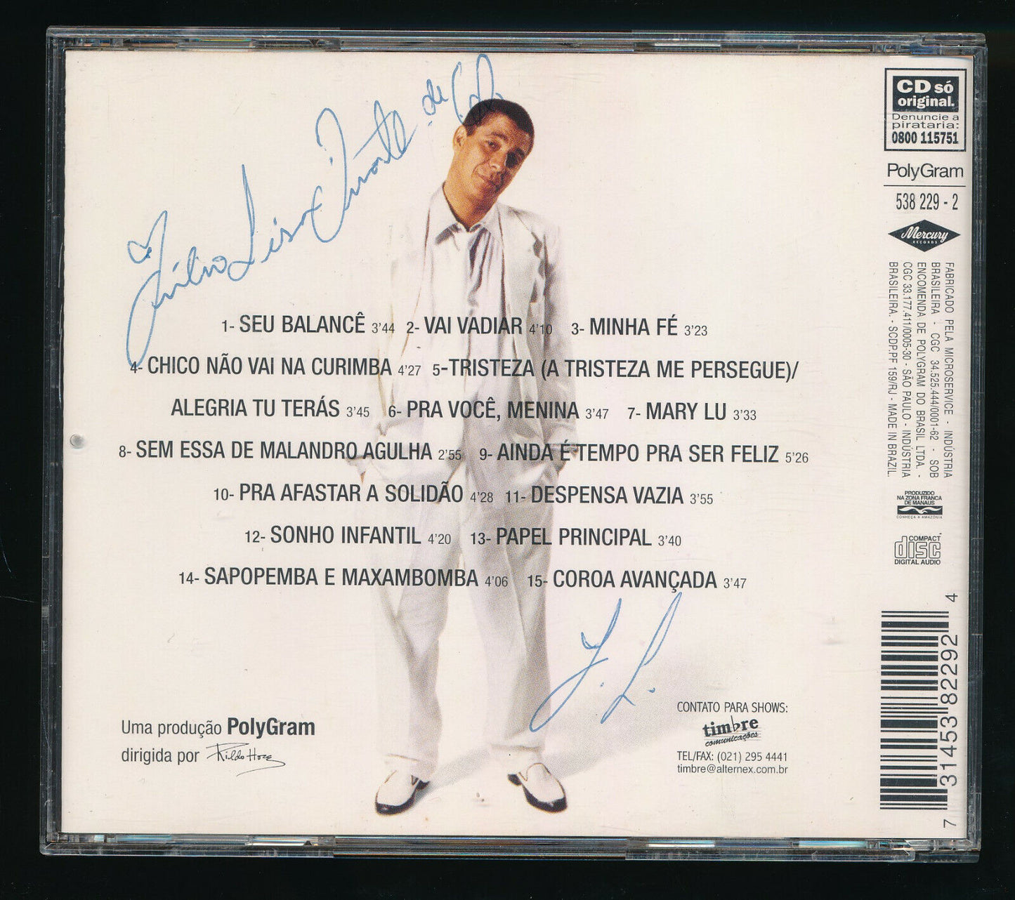 EBOND Zeca Pagodinho - Zeca Pagodinho CD CD030217