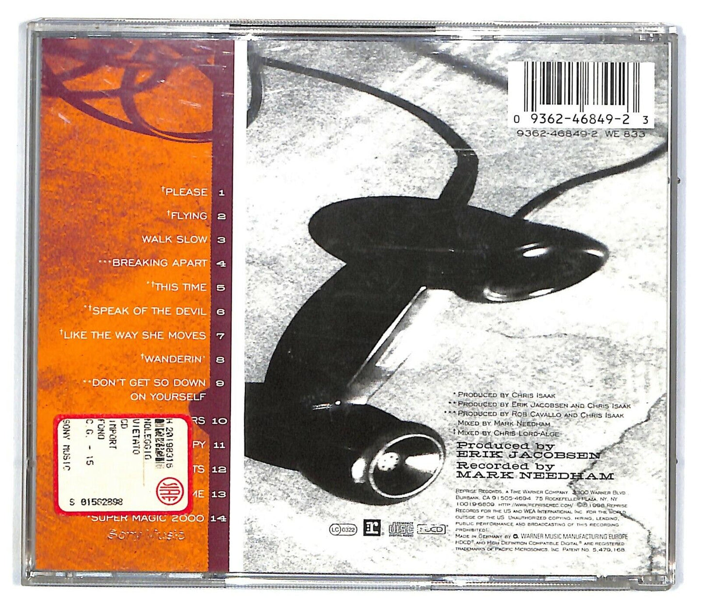 EBOND Chris Isaak - Speak Of The Devil CD CD032153