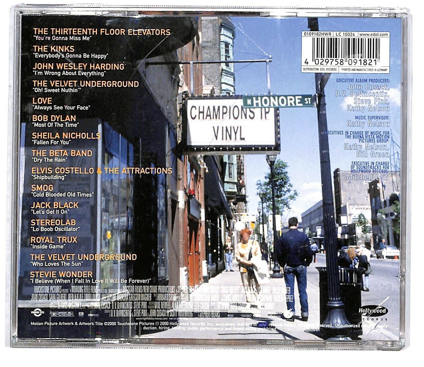 EBOND Various - High Fidelity (original Soundtrack) CD CD033356