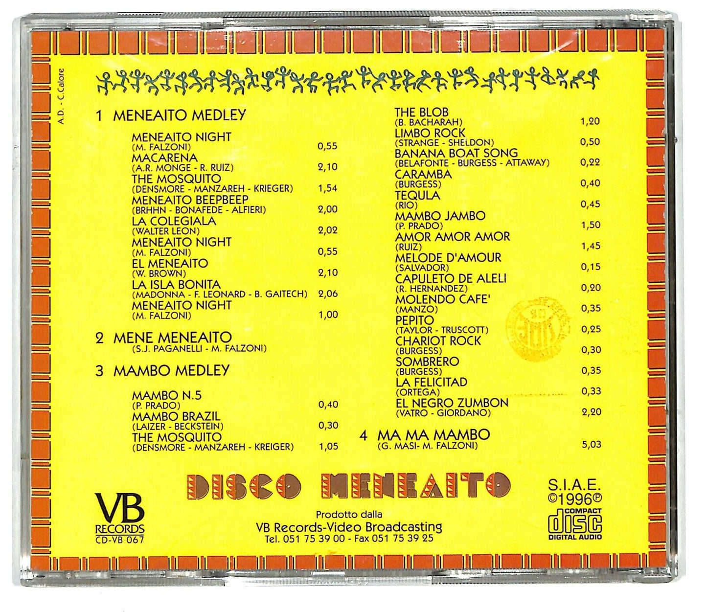 EBOND Various - Disco Meneaito CD CD033426