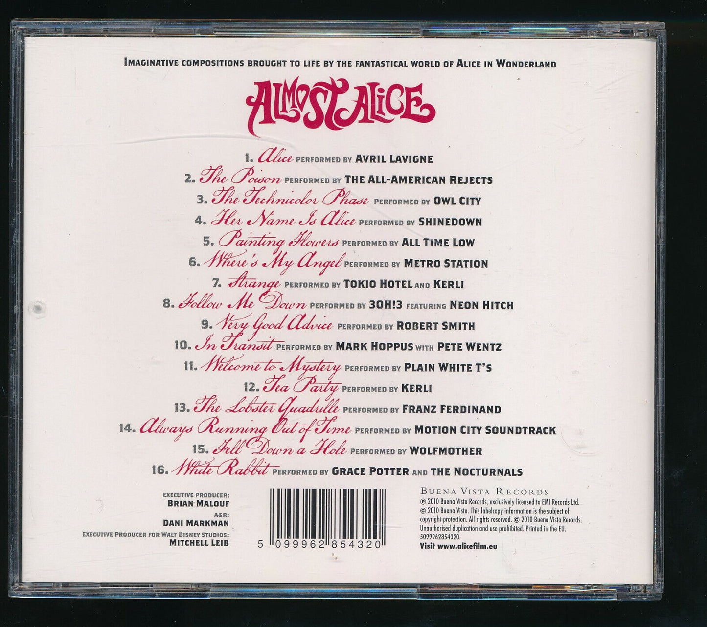 EBOND Various - Almost Alice CD CD030062