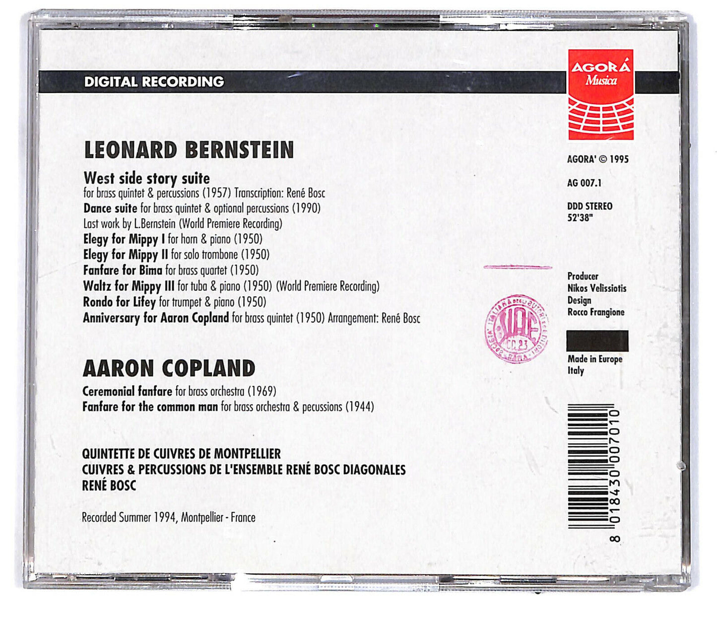 EBOND Leonard Bernstein - West Side Story CD CD032725