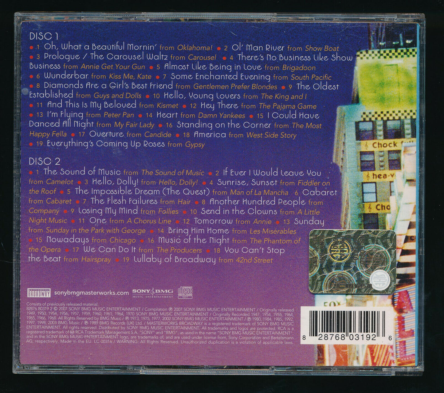 EBOND Various - The Essential Broadway CD CD030121