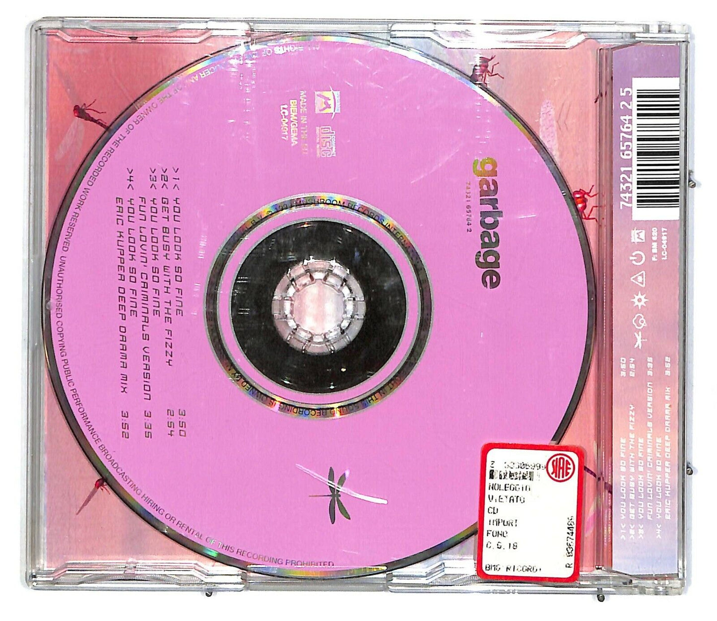 EBOND Garbage - You Look So Fine CD CD032145