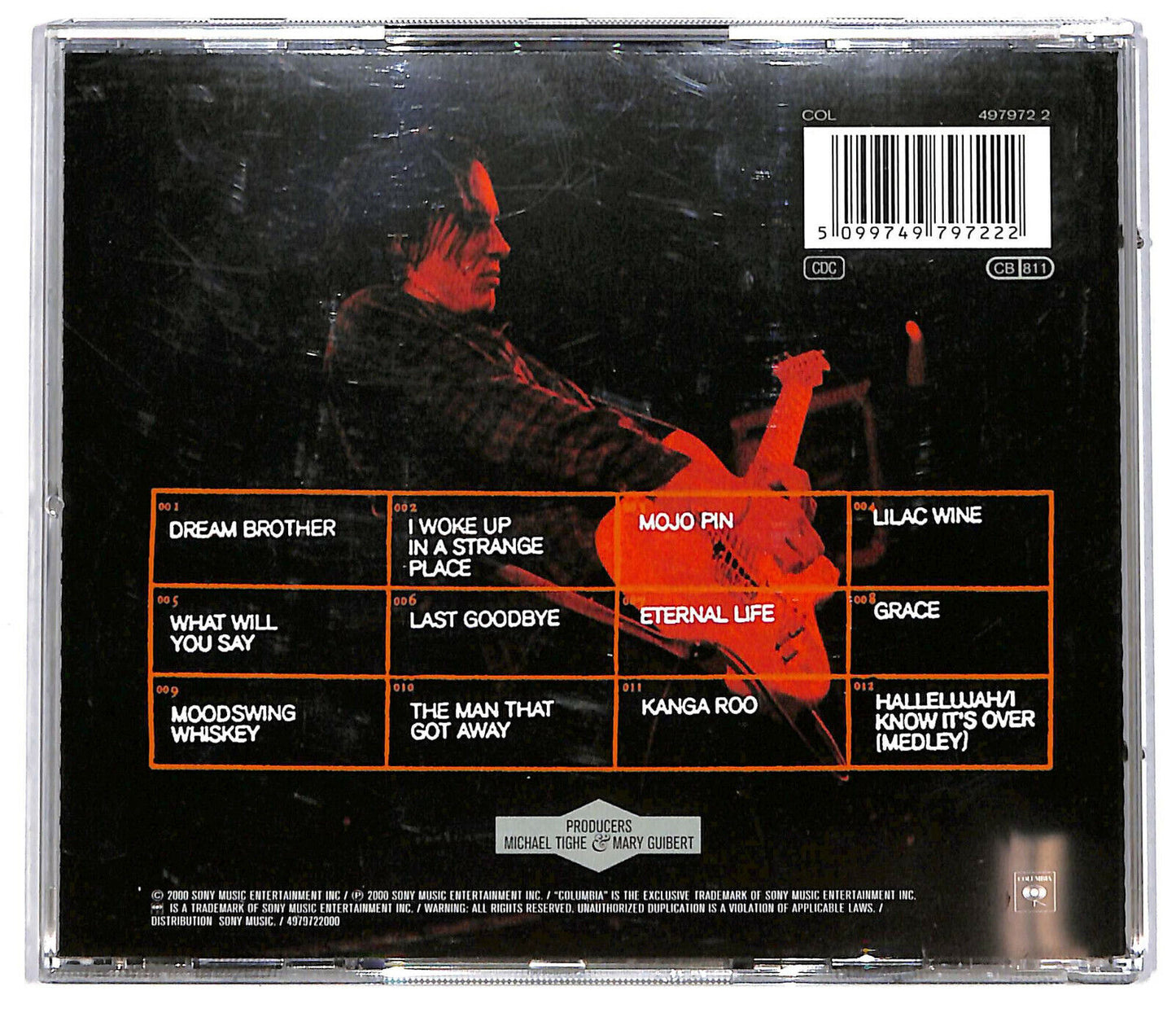 EBOND Jeff Buckley - Mystery White Boy (live '95 '96) CD CD034451