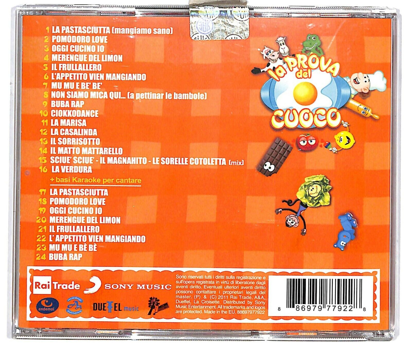 EBOND Various - La Prova Del Cuoco Dance 2011/2012 CD CD033357