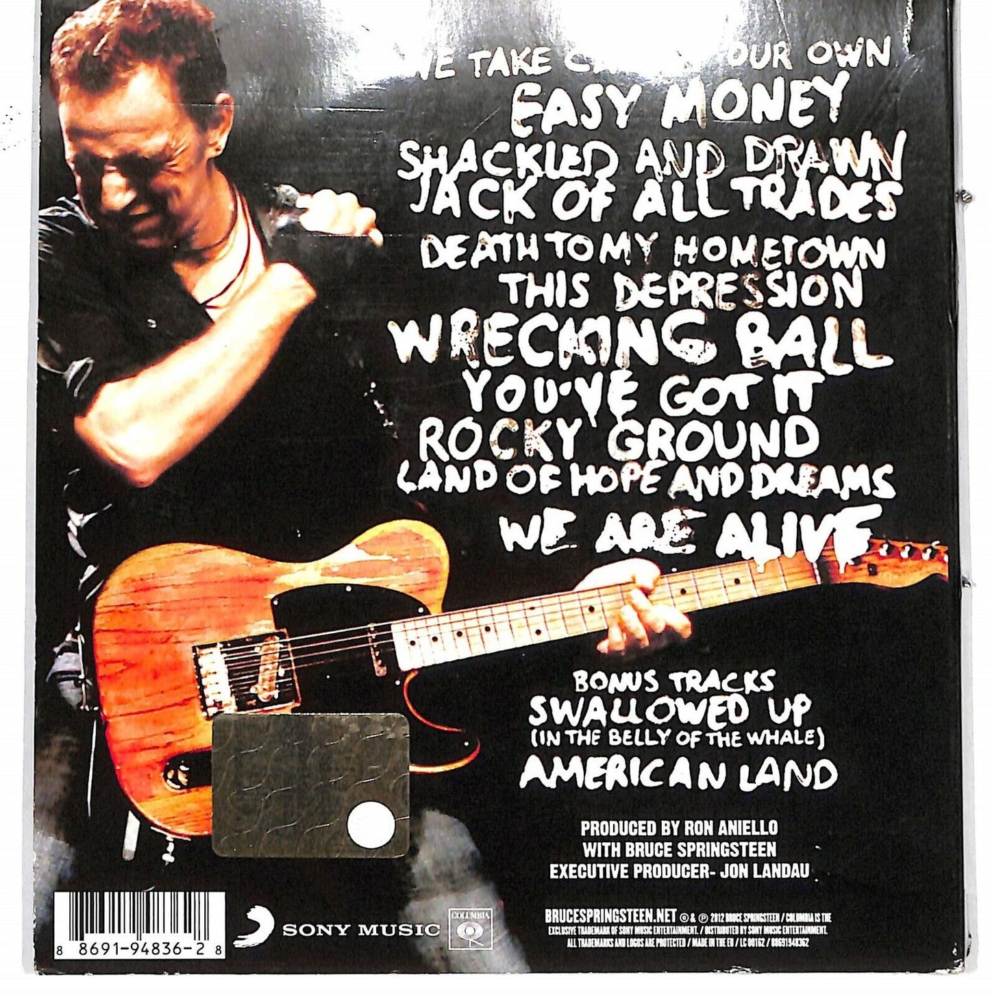 EBOND Bruce Springsteen - Wrecking Ball CD CD034051