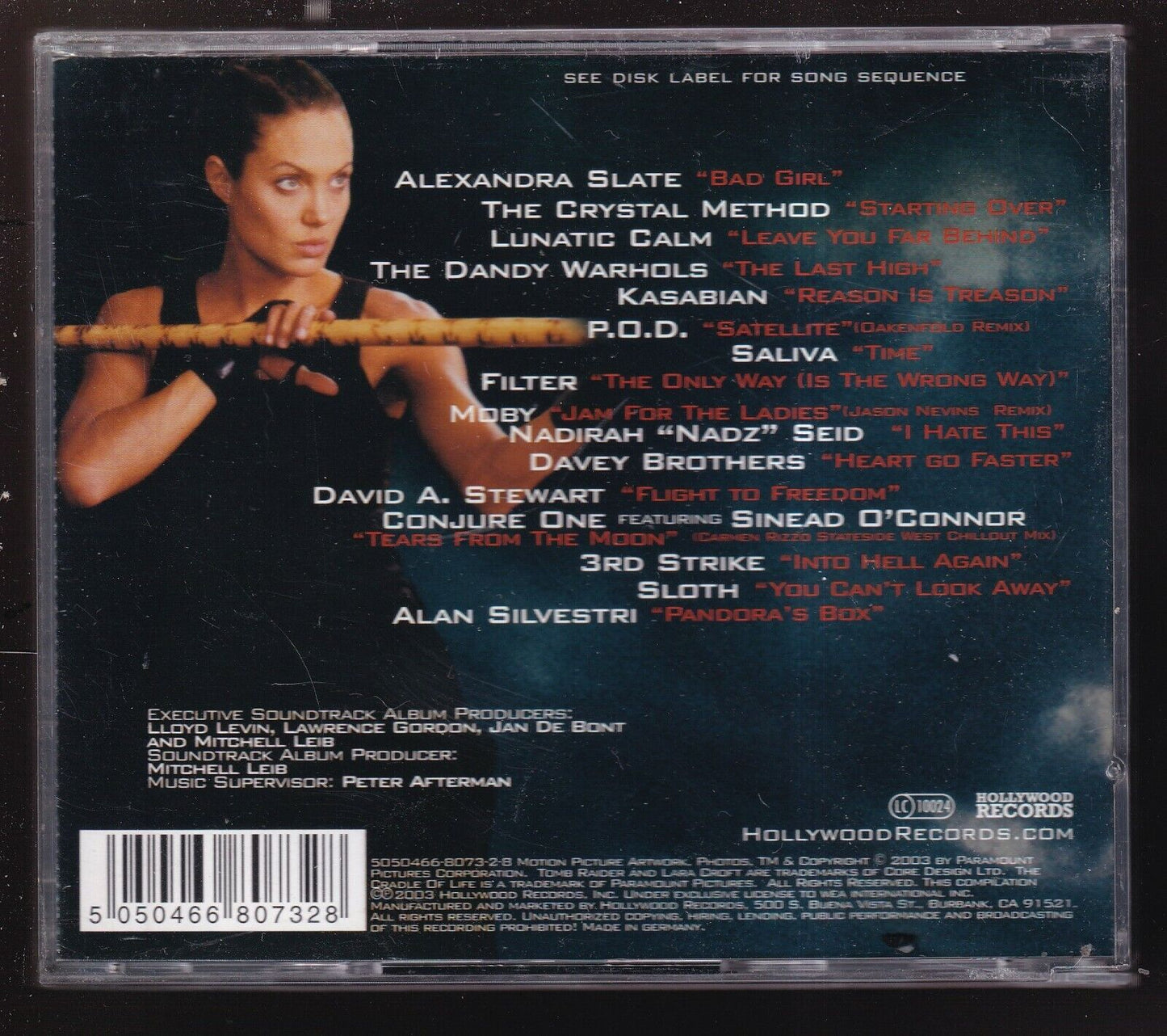 EBOND Various - Lara Croft Tomb Raider: The Cradle Of Life CD CD029204