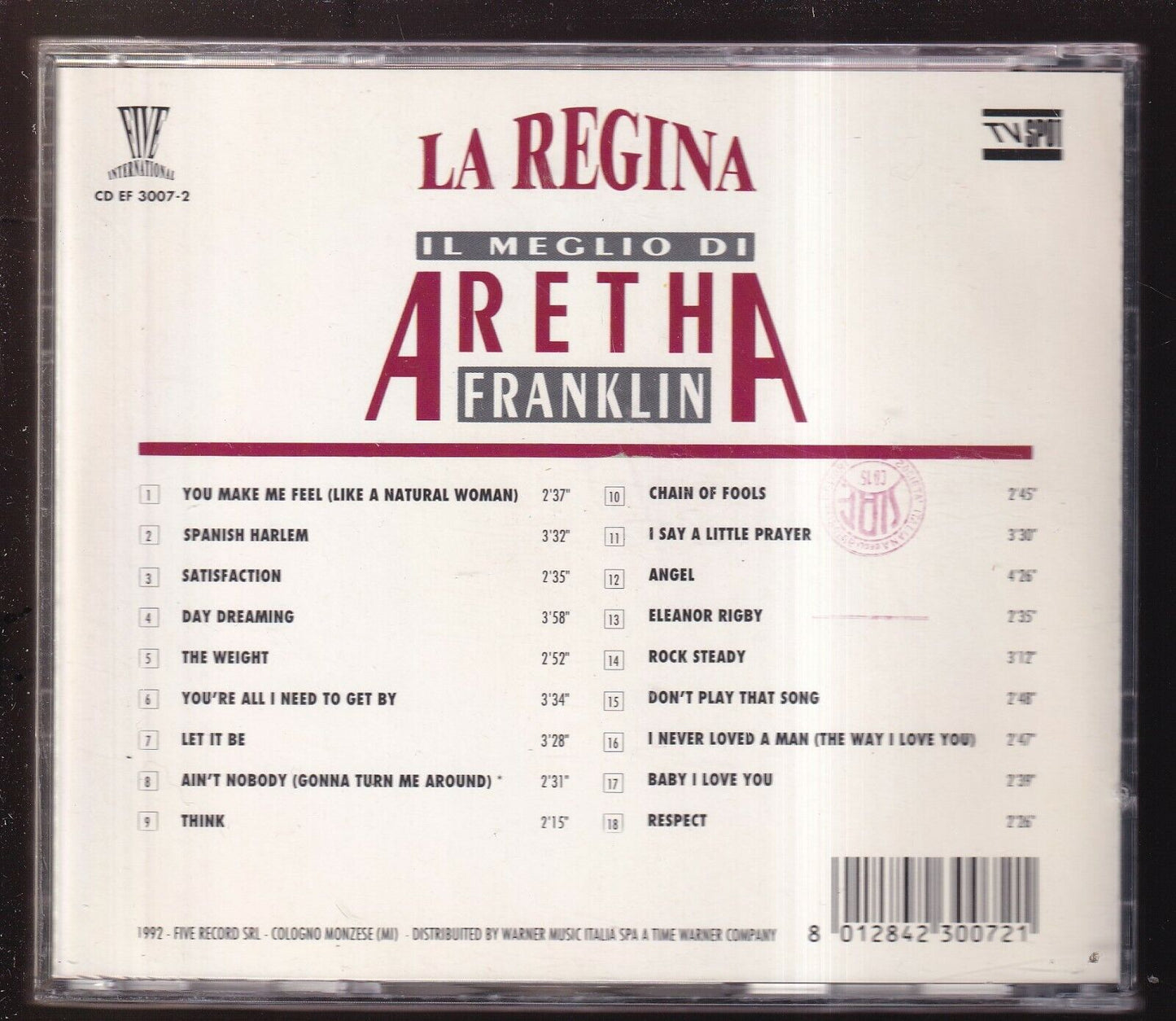 EBOND Aretha Franklin - La Regina - Il Meglio Di Aretha Franklin CD CD030524