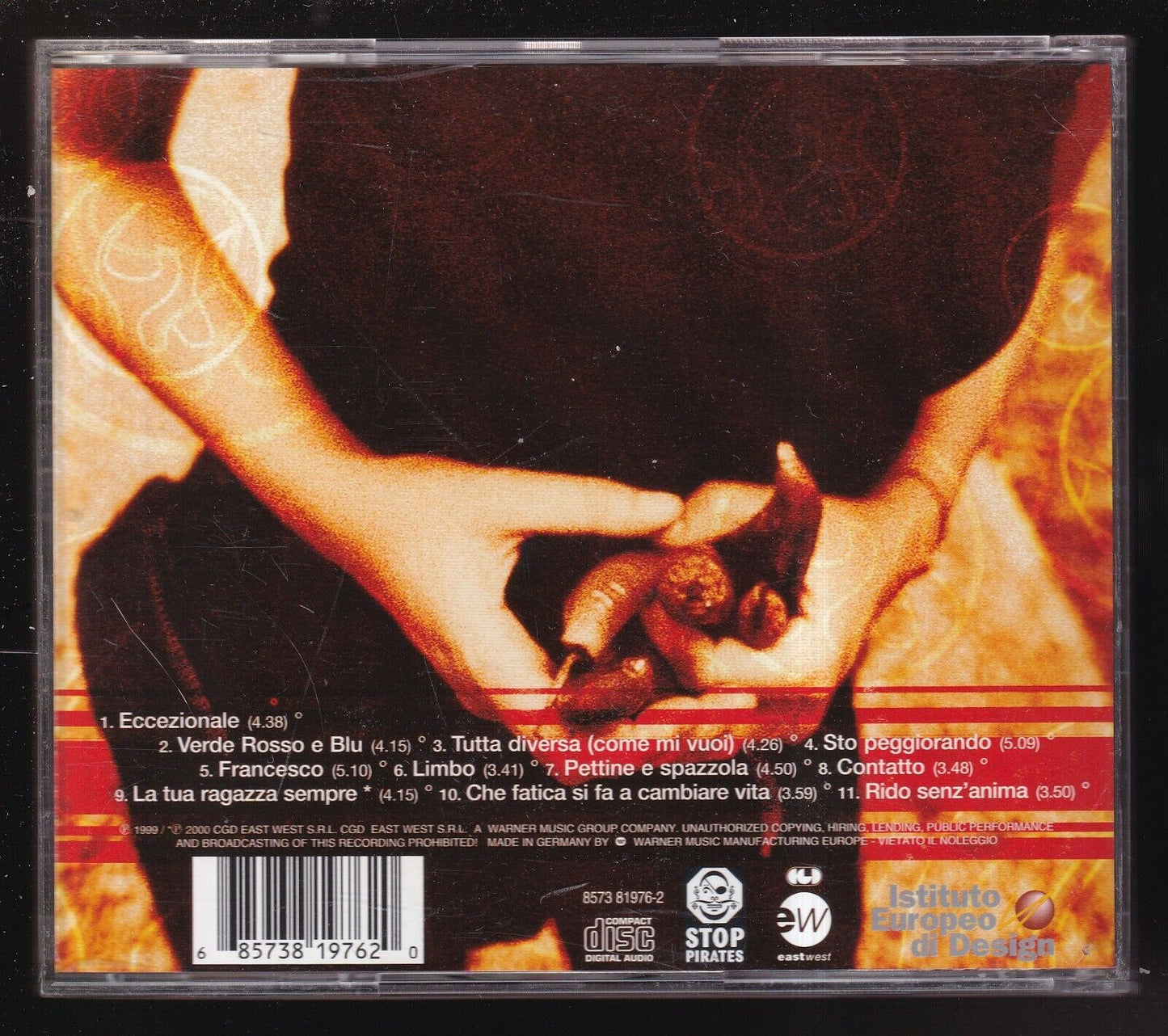 EBOND Irene Grandi - Verde Rosso E Blu CD CD029012