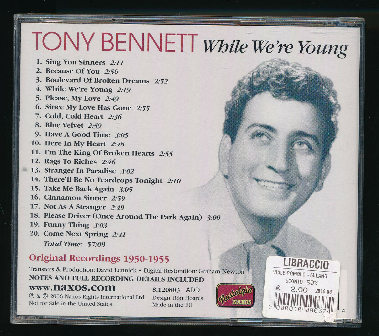 EBOND Tony Bennett - While We're Young CD CD030839