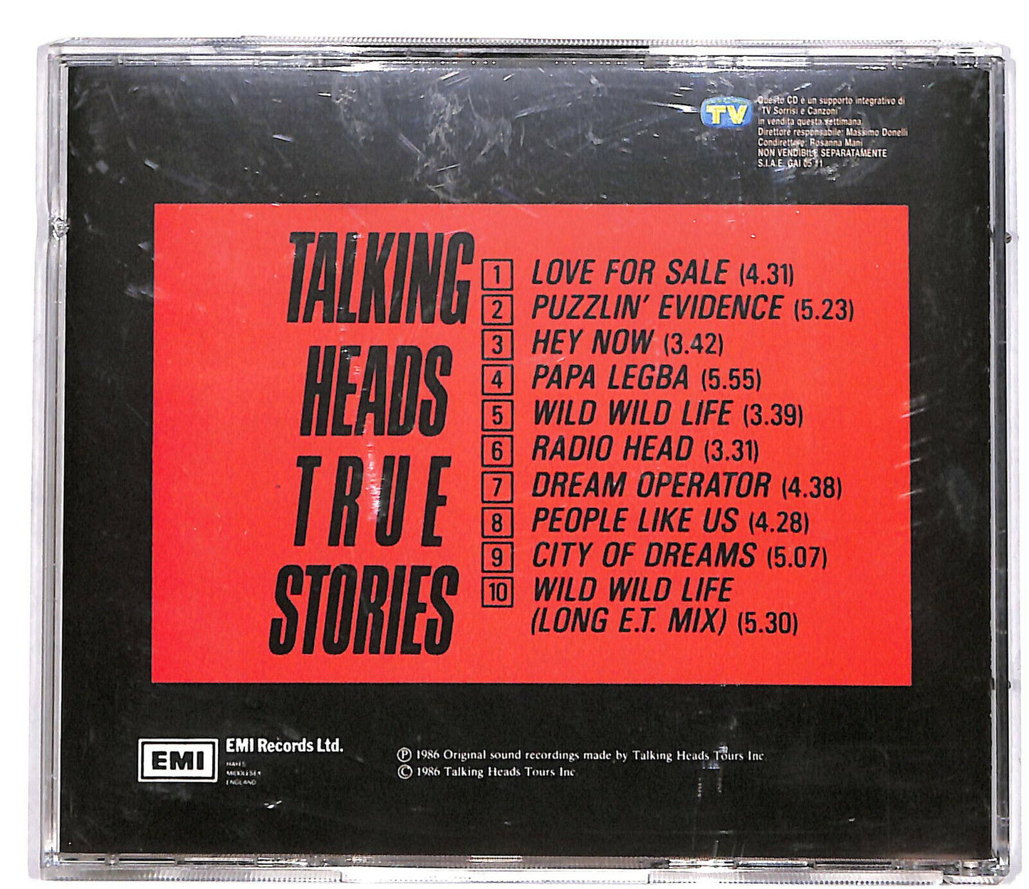 EBOND Talking Heads - True Stories Editoriale CD CD034711