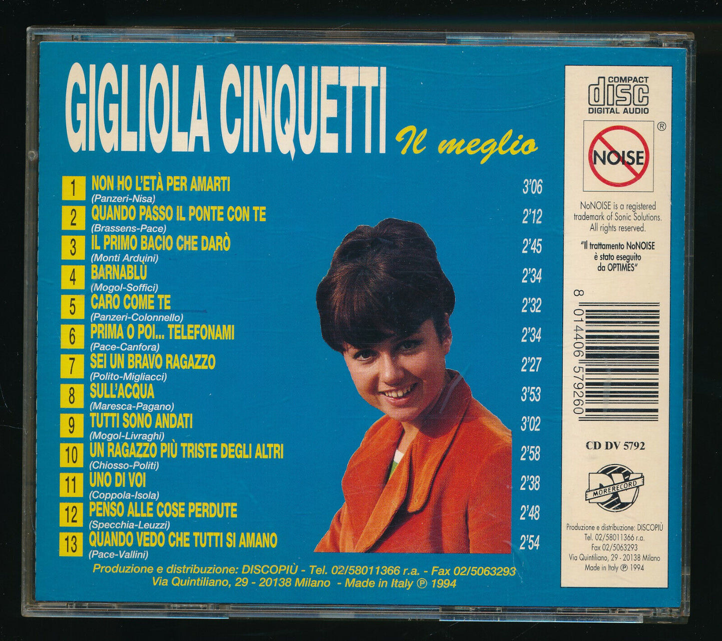 EBOND Gigliola Cinquetti - Il Meglio CD CD031222